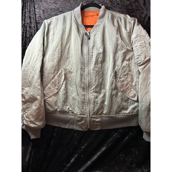 Alpha Industries MA-1, Military Bomber 60s 70s Vintage Flight Jacket, USAF - Picture 1 of 16
